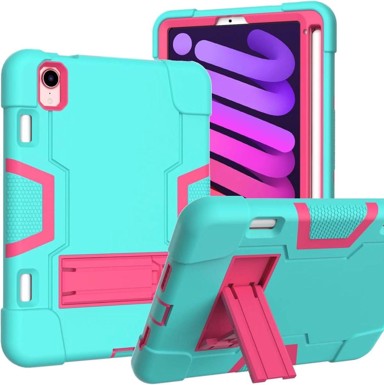 NIKCORP Oklopna maska iPad Mini 6 8.3", menta zelena